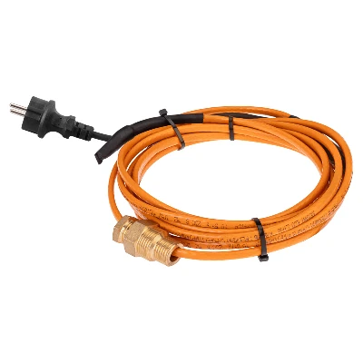 Кабель греющий саморегулирующийся  10HTM2-CT, в трубу, 4 м/40 Вт, REXANT 51-0602