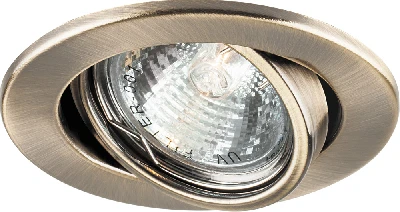 Светильник ИВО-50w 12в,G5.3,повор.ант.зол.Feron FERON DL11/DL3202 15208