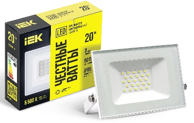 Прожектор светодиодный СДО 06-20 IP65 6500K белый IEK LPDO601-20-65-K01