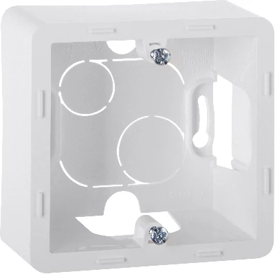 Коробка накладного монтажа 1 пост INSPIRIA белый Legrand 673980