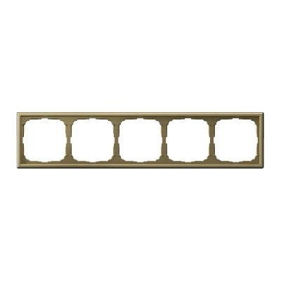 ARTGALLERY рамка 5-постовая, золото Systeme Electric GAL001605