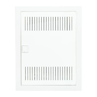 Встраиваемый слаботочный щит Nova 2 габарит с      металлической перфорированной дверью IP40 EKF nv-mb-pmd-2