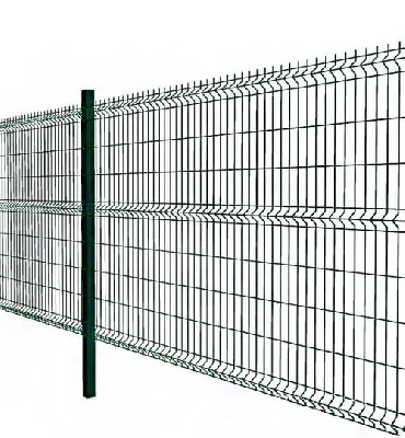 Панель сварная 2430х2000мм, ячейка 50х200мм, диаметр прутка 5, 4 гиба, оцинкованная сталь, RAL 6005