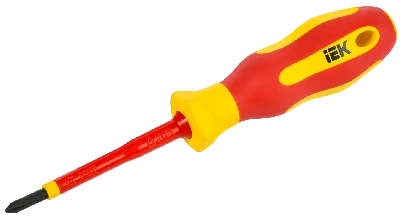 Отвертка диэлектрическая PH1х80 Т2 ARMA2L 5 IEK A2L5-SC30-T2-PH-10-080