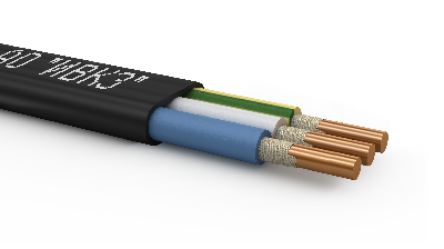 Кабель силовой ВВГ-Пнг(А)-FRLS 3х2.5 ок           (N.РЕ)-0.66 плоский ТРТС  100м Ивановский кабельный завод 00-00038973