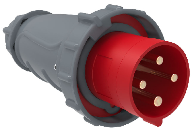MAGNUM Вилка переносная ССИ-034 63А 3Р+РЕ 380В IP67 IEK PSN02-063-4