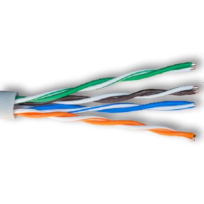 Витая пара Median UTP Cat.5e 4x2xAWG24 Cu PVC Indoor 305м SUPRLAN 01-0334-9