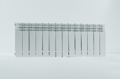 Радиатор биметаллический секционный 350/100/12 боковое подключение Русский Радиатор RRC350*100BM12
