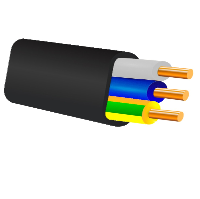 Кабель силовой ВВГ-Пнг(А)-LS 3х1.5ок (N, PE) - 0.66 ТРТС КАБЕЛЬМАШ 501221