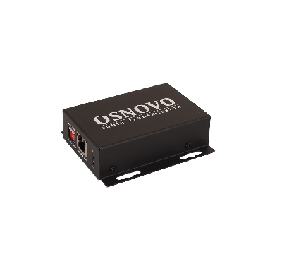 Удлинитель PoE 2хRJ45 10/100 Мб/с, IP30, до 400 м OSNOVO E-PoE/1A 00013249