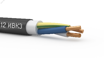 Кабель силовой ВВГнг(А)-LSLTx 3х2,5 ок (N,PE)-0,66 ТРТС  100м Ивановский кабельный завод 00-00038959
