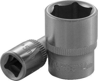 Головка торцевая 1/4''DR, 4 мм Jonnesway S04H2104 048035