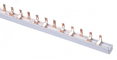 Шина соединительная типа PIN (штырь) 3P до 63А (дл.1м) ШС-101 DEKraft Dekraft 32034DEK