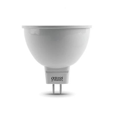 Лампа светодиодная LED 3.5 Вт 300 лм 4100К AC180-240В GU5.3 софит MR16 нейтральный  Elementary Gauss