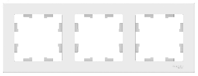 ATLASDESIGN 3-постовая РАМКА, универсальная, ЛОТОС Systeme Electric ATN001303