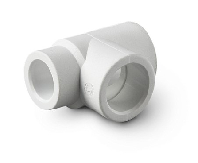 Тройник переходной 32 х 25 х 25 полипропиленовый PPR белый PRO AQUA PA14534P