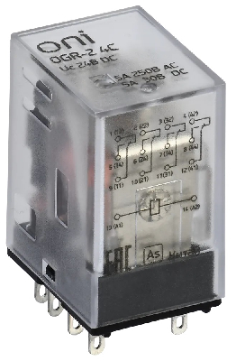 Реле общего назначения OGR-2 4C 24В DC ONI OGR-2-4C-DC24V