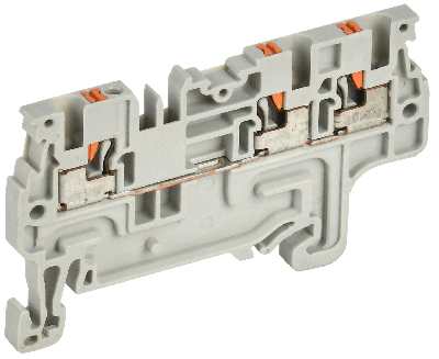 Колодка клеммная CP-MC 3 вывода 1,5мм2 серая IEK YCT22-00-3-K03-001