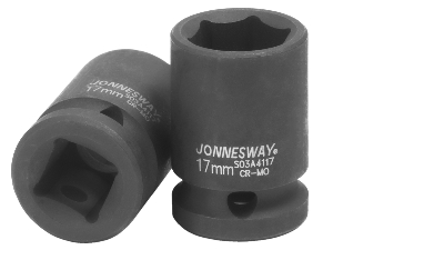 Головка торцевая ударная 1/2''DR, 17 мм Jonnesway S03A4117 047186