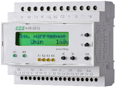 Устройство управления резервным питанием AVR-02-G Евроавтоматика F&F EA04.006.005