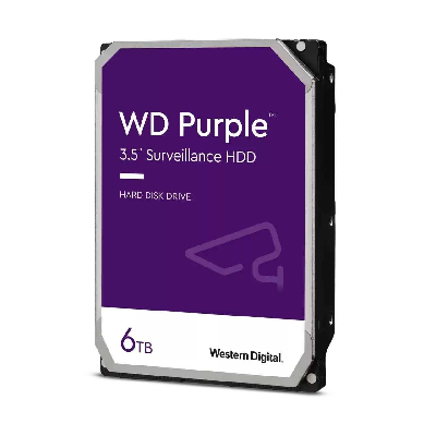 Жесткий диск 6TB Purple Pro 3.5'', SATAIII, 5400 об/мин, 256 МБ Western Digital WD63PURZ 1000681859