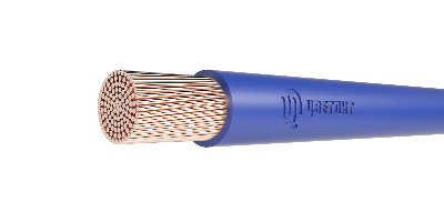 Провод силовой ПуГВнг(A)-LS 1х10 синий ТРТС Цветлит КЗ 00-00130532