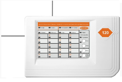 Прибор приемно-контрольный и управления охранно-пожарный адресный радиоканальный ВС-ПК ВЕКТОР-120 Сибирский Арсенал ЦБ000005820