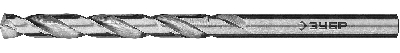 Сверло по металлу сталь Р6М5 класс А, ПРОФ-А 5.0х86мм ЗУБР 29625-5