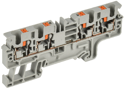 Колодка клеммная CP-MC 4 вывода 4мм2 серая IEK YCT22-00-4-K03-004