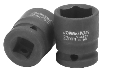 Головка торцевая ударная 1/2''DR, 22 мм Jonnesway S03A4122 047832