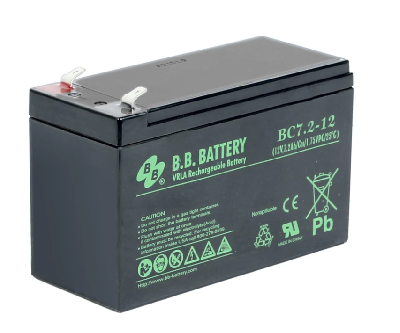 Аккумулятор 12В 7.2Ач B.B.Battery АКБ BC 7.2-12 00-00016176