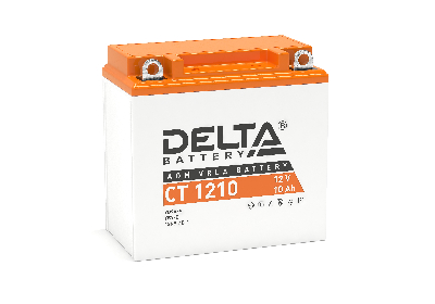 Аккумулятор CT 12В 10Ач DELTA CT 1210