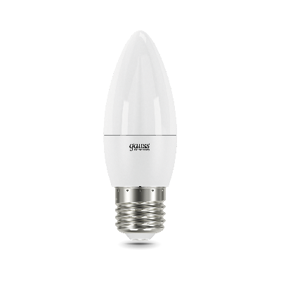 Лампа светодиодная LED 12 Вт 950 Лм белая 4100К E27 свеча Elementary Gauss
