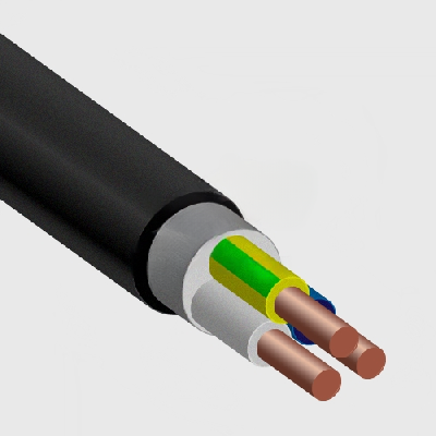 Кабель силовой ВВГ-нг(А)-LS 3х2.5 100м. ТРТС Радиус TR5127