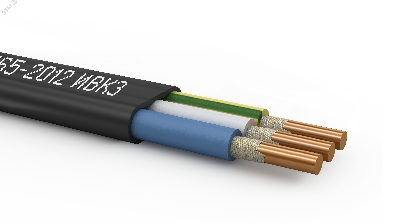 Кабель силовой ВВГ-Пнг(А)-FRLSLTx 3х1.5 ок (N.PE)-0.66 ТРТС  100м Ивановский кабельный завод 00-00038988