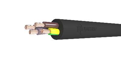 Кабель силовой КГ 3х2,5+1х1,5(РЕ) 380/660-2 ТРТС Цветлит КЗ 00-00142601