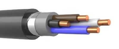 Кабель силовой ВБШвнг(А)-LS 4х10,0 ок (N)-0,66 ТРТС Элкаб 11543