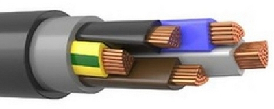 Кабель силовой ППГнг(А)-HF 5х50,0 мс (N,PE) - 0,66 ТРТС Элкаб 13712