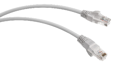 Патч-корд U/UTP категория 5е 2xRJ45 неэкранированный серый LSZH 1.5м WRline WRLine WR-PC-RJ45-UTP-5E-1.5-GY 520156