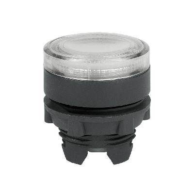 Головка кнопки OptiSignal D22 A5-PL-1 с подсветкой белая пластик ZB5AW313 КЭАЗ 332305