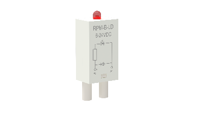 Модуль защиты для реле диод+светодиод 6-24В DC ONI RPM-B-LD-DC6-24V