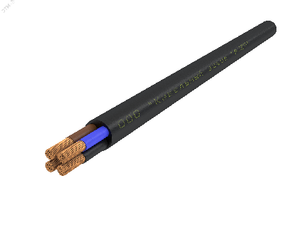 Кабель силовой КГТП-ХЛ 4х6(N)-220/380-3бар АЛЮР 00-00026345