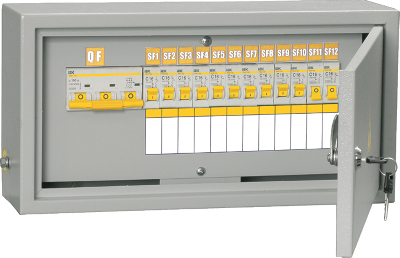 Щит ОЩВ-12 16А (ЩРн) /63А/ IP31 IEK MSM10-3N-12-31