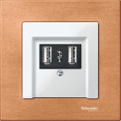 Накладка для аудио розетки белый Schneider Electric MTN296019