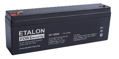 Аккумулятор FS 12В 2,2Ач ETALON BATTERY FS 12022 100-12/022S