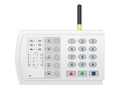 Прибор охранный Контакт GSM-9N с внешней GSM антенной Ритм Контакт GSM-9 в.2 102650201