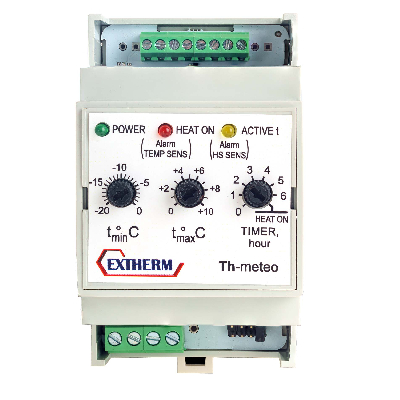 Термостат метеостанция Th-meteo для управления системой электрообогрева EXTHERM Extherm Th-meteo