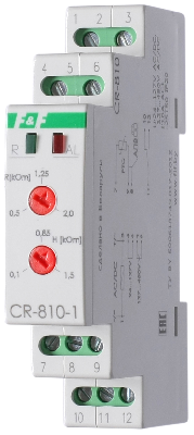 Реле защиты электродвигателей термисторное        CR-810-1 Евроавтоматика F&F EA05.002.002
