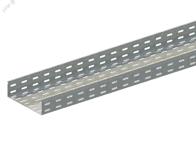 Лоток монтажный прямой перфорированный замковый ЛППЗ.200.200.2000.1,2.2 СОЭМИ Н0122131834