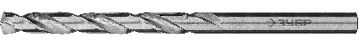 Сверло по металлу сталь Р6М5 класс А, ПРОФ-А 6.0х93мм ЗУБР 29625-6